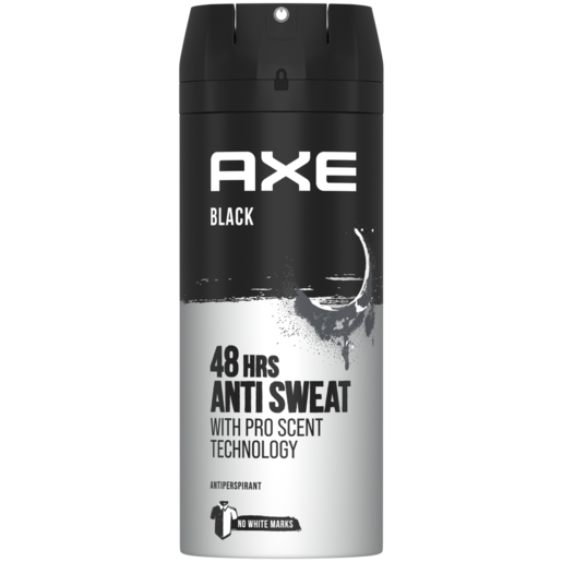 AXE Black Antiperspirant Deodorant Body Spray 150ml