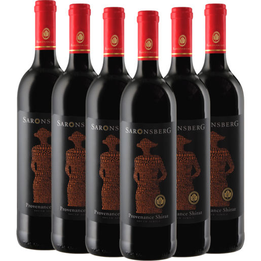 Saronsberg Provenance Shiraz Red Wine Bottles 6 x 750ml