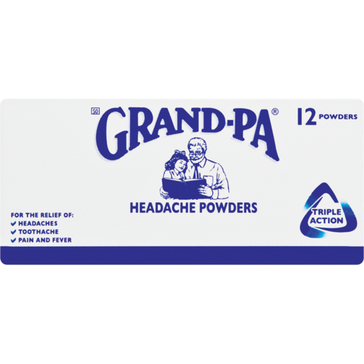 Grand-Pa Headache Powders 12 Pack