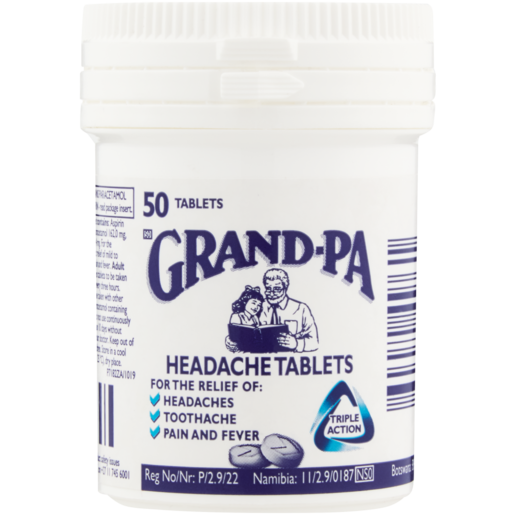 Grand-Pa Headache Tablets 50 Pack