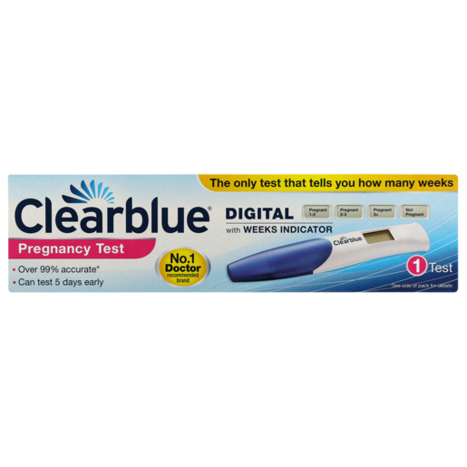 Clearblu Digital Pregnancy Test With Weeks Indicator