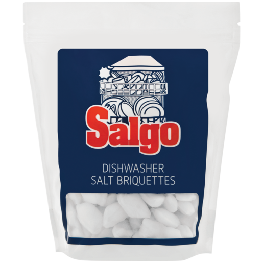 Salgo Dishwasher Salt Briquettes 1kg, Dishwasher Salt, Dishwashing, Cleaning, Household