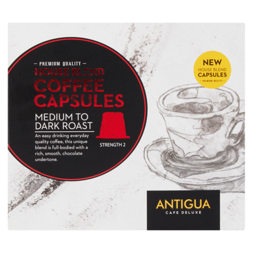 Antigua Houseblend Coffee Capsules 20 Pack
