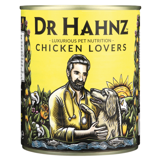 Dr Hahnz Chicken Lovers Dog Food 830g