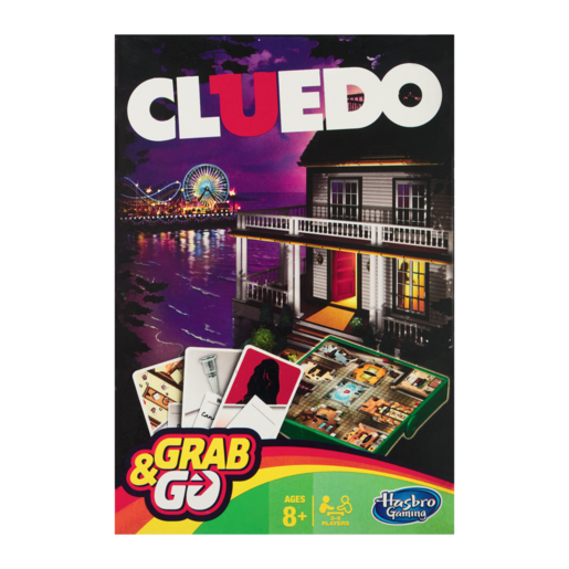Hasbro Gaming Cluedo Grab & Go Board Game