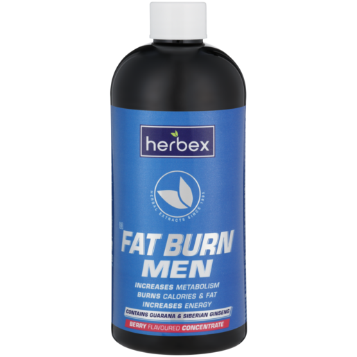 Herbex Berry Flavoured Fat Burn Concentrate For Men 400ml