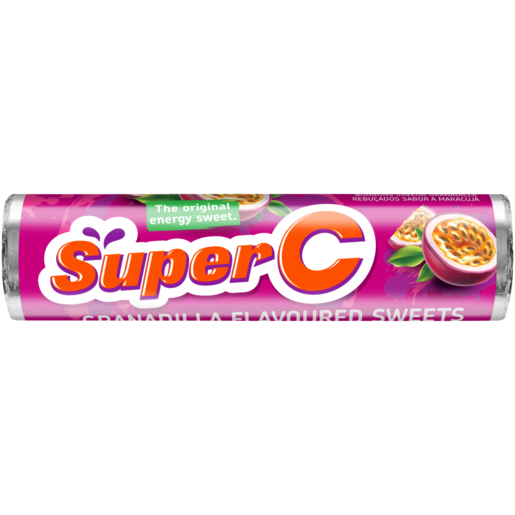 Super C Granadilla Flavoured Sweets 36.6g