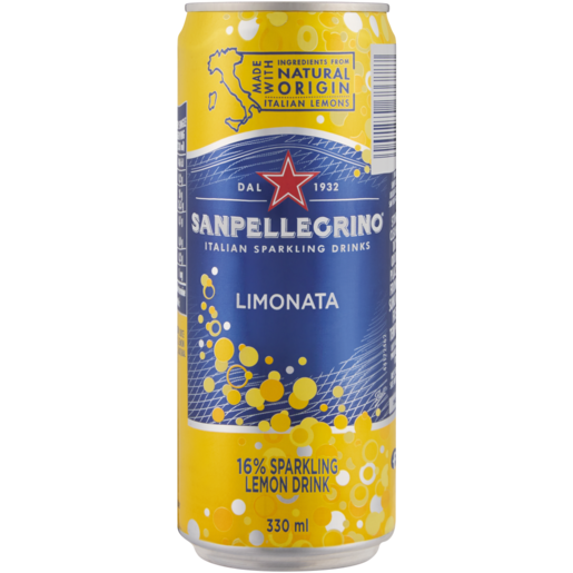 Sanpellegrino Limonata Italian Sparkling Drink 330ml