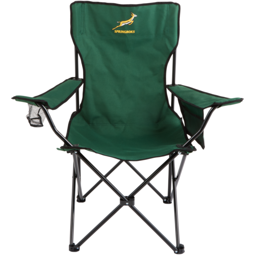 Bush Baby Springboks Green Adult Camping Chair