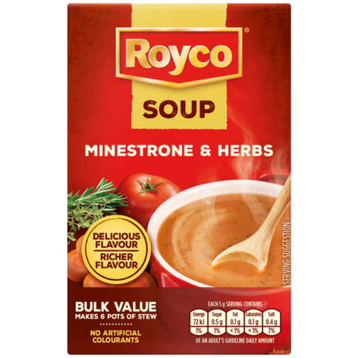 Royco Minestrone & Herbs Instant Soup 200g