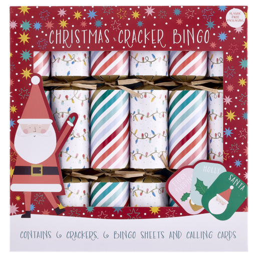 Christmas Crackers Game 6 Piece (Assorted Item - Supplied At Random)