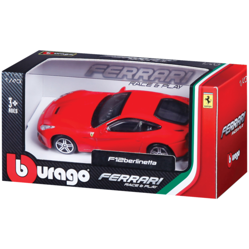 Burago Ferrari F12 Berlinetta Toy Car 1:43