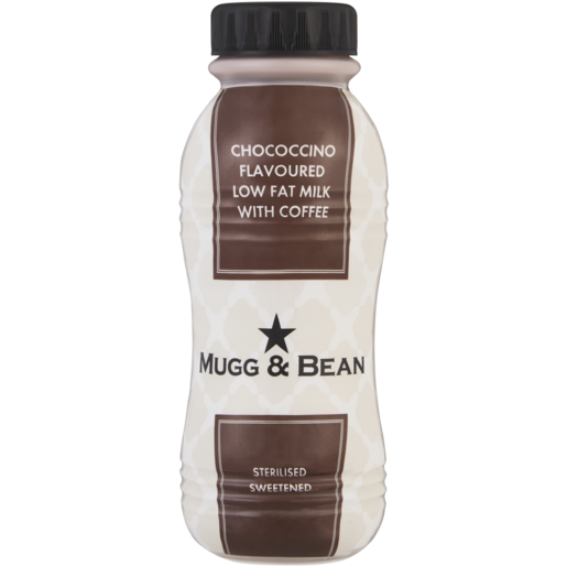 Mugg & Bean Low Fat Chococcino Flavoured Milk With Coffee 300ml