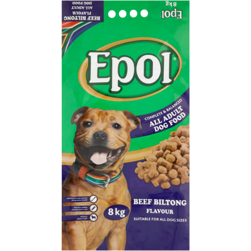 Epol Beef Biltong Flavoured Dog Food 8kg