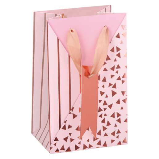 Kraft Pink Perfume V-Day Gift Bag