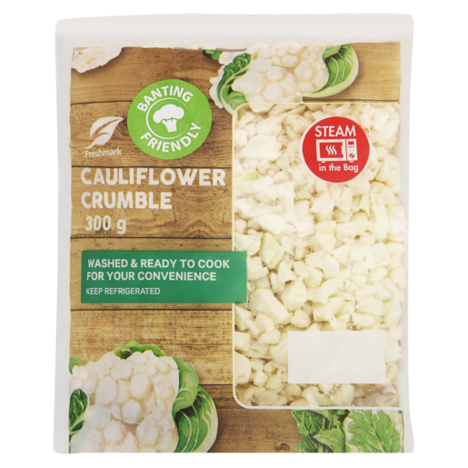 Cauliflower Crumble Bag 300g