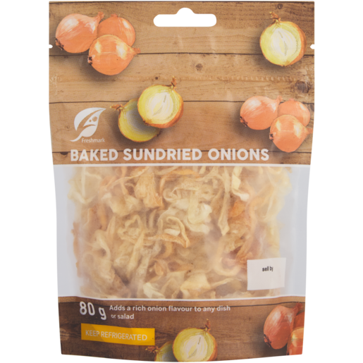 Baked Sundried Onions Bag 80g