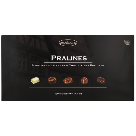 Excelcium Pralines Bonbons De Chocolat 400g