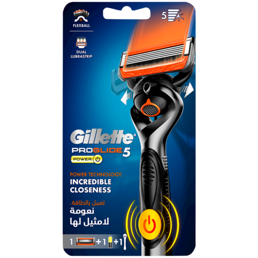 Gillette Fusion 5 Proglide Power Razor