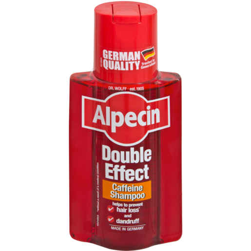 Alpecin Double Effect Caffeine Shampoo Bottle 200ml