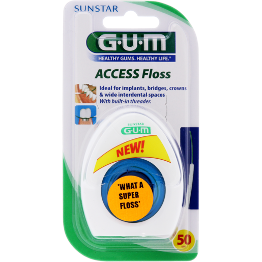 Sunstar Gum Access Dental Floss 50 Uses