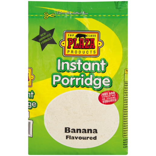 Plaza Banana Flavoured Instant Porridge 1kg 
