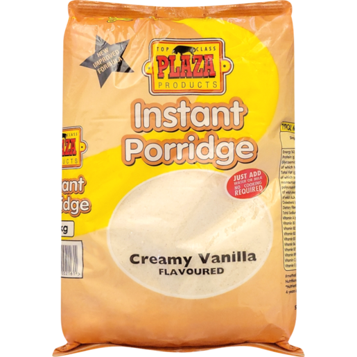 Plaza Creamy Vanilla Instant Porridge 1kg
