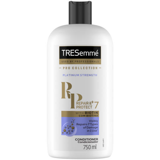 TRESemmé Pro Collection Platinum Strength Repair & Protect With Biotin Conditioner 750ml