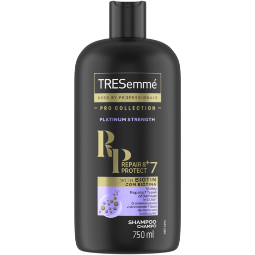 TRESemmé Pro Collection Platinum Strength Repair & Protect With Biotin Shampoo 750ml