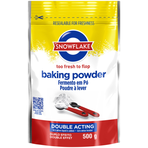 Snowflake Baking Powder 500g