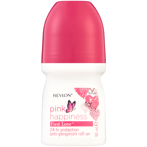 Revlon Pink Happiness First Love Anti-Perspirant Roll-On 50ml 