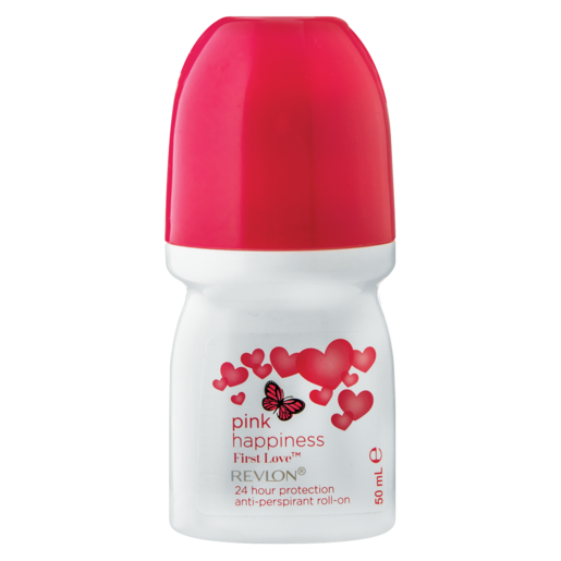 Revlon Pink Happiness First Love Ladies Anti-Perspirant Roll-On 50ml