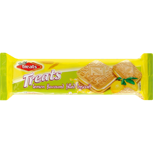 Tasty Treats Lemon Filled Biscuits 80g