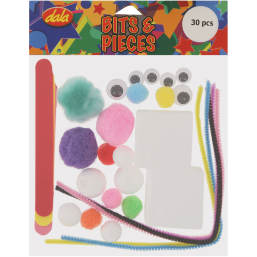Dala Bits & Pieces Craft Kit 30 Pieces (Type May Vary)