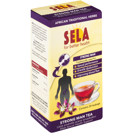 Sela Strong Man Tea Bags 20 Pack