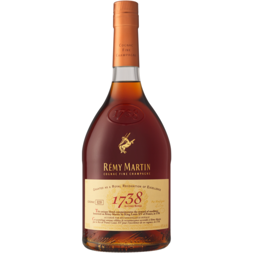 Remy Martin 1738 Champagne Cognac Bottle 750ml