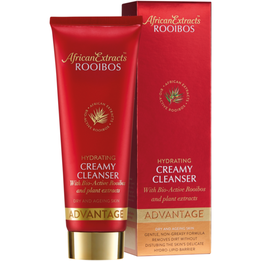 African Extracts Creamy Cleanser Rooibos Face Cream 125ml