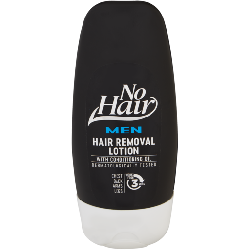 No Hair Men Hair Removal Lotion With Conditioning Oil 125ml