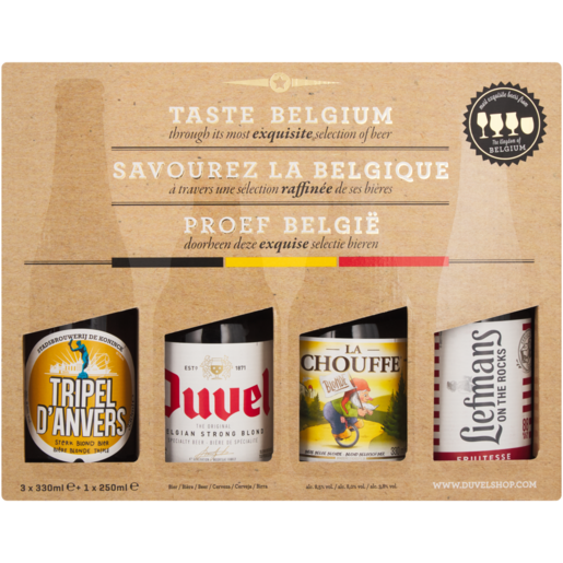 Belgian Beer Co Taste Belgum Beer Gift Pack Box 