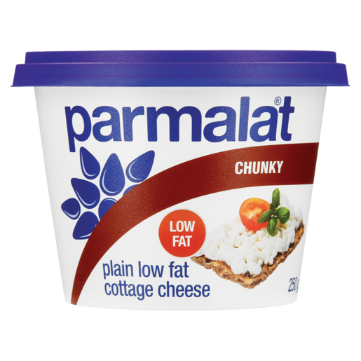 Parmalat Plain Low Fat Chunky Cottage Cheese 250g