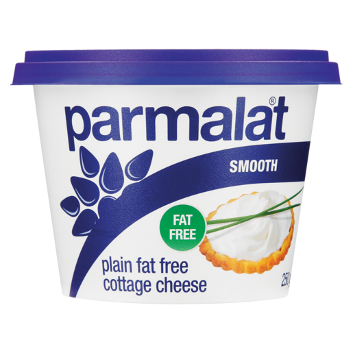 Parmalat Plain Fat Free Smooth Cottage Cheese 250g