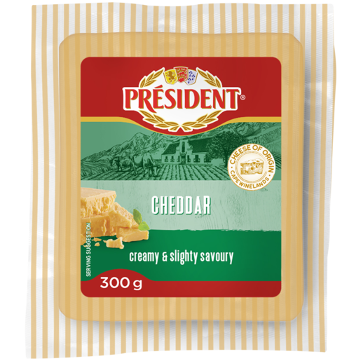 Président Cheddar Cheese 300g
