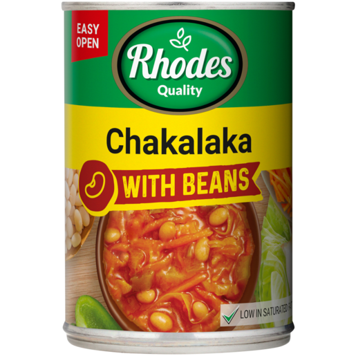 Rhodes Quality Chakalaka With Beans 400g
