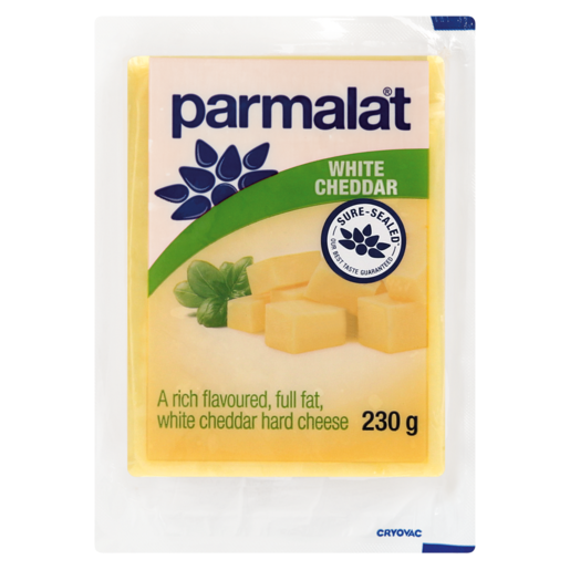 Parmalat White Cheddar Cheese Pack 230g