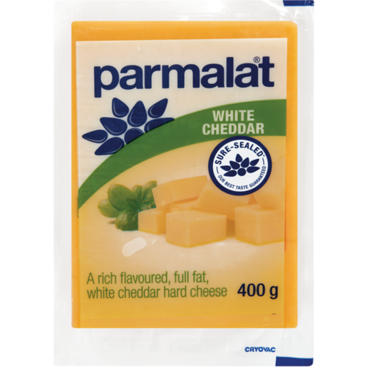 Parmalat White Cheddar Cheese Pack 400g