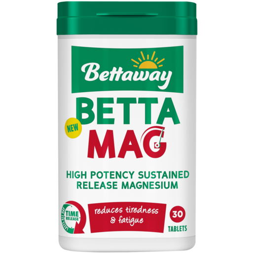 Bettaway Betta Mag Slow Release Magnesium Tablets 30 Pack