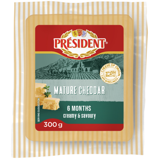 Président Mature Cheddar Cheese 300g