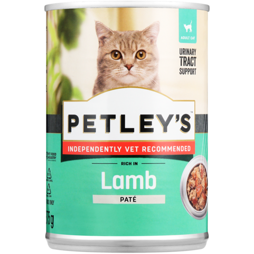 Petley's Rich In Lamb Flavoured Cat Food Can 375g