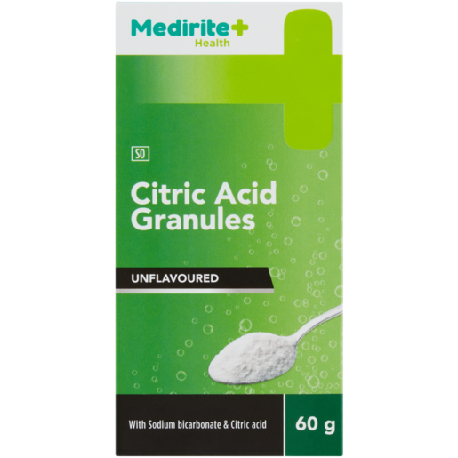 Medirite Pharmacy Unflavoured Anti Acid Citric Granules 60g
