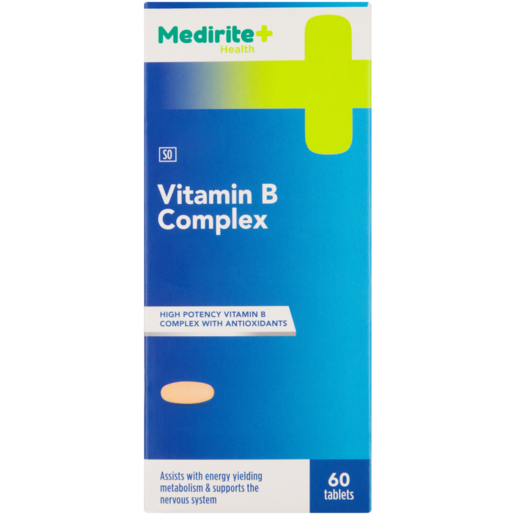 Medirite Pharmacy Vitamin B Complex Tablets 60 Pack